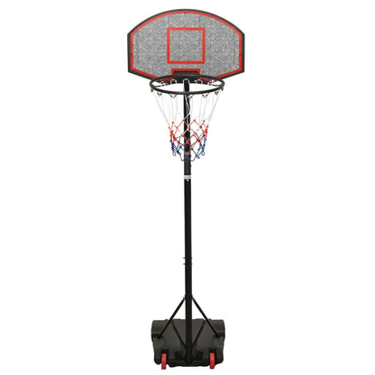 Basketbalstandaard 216-250 Cm Polyethyleen Zwart