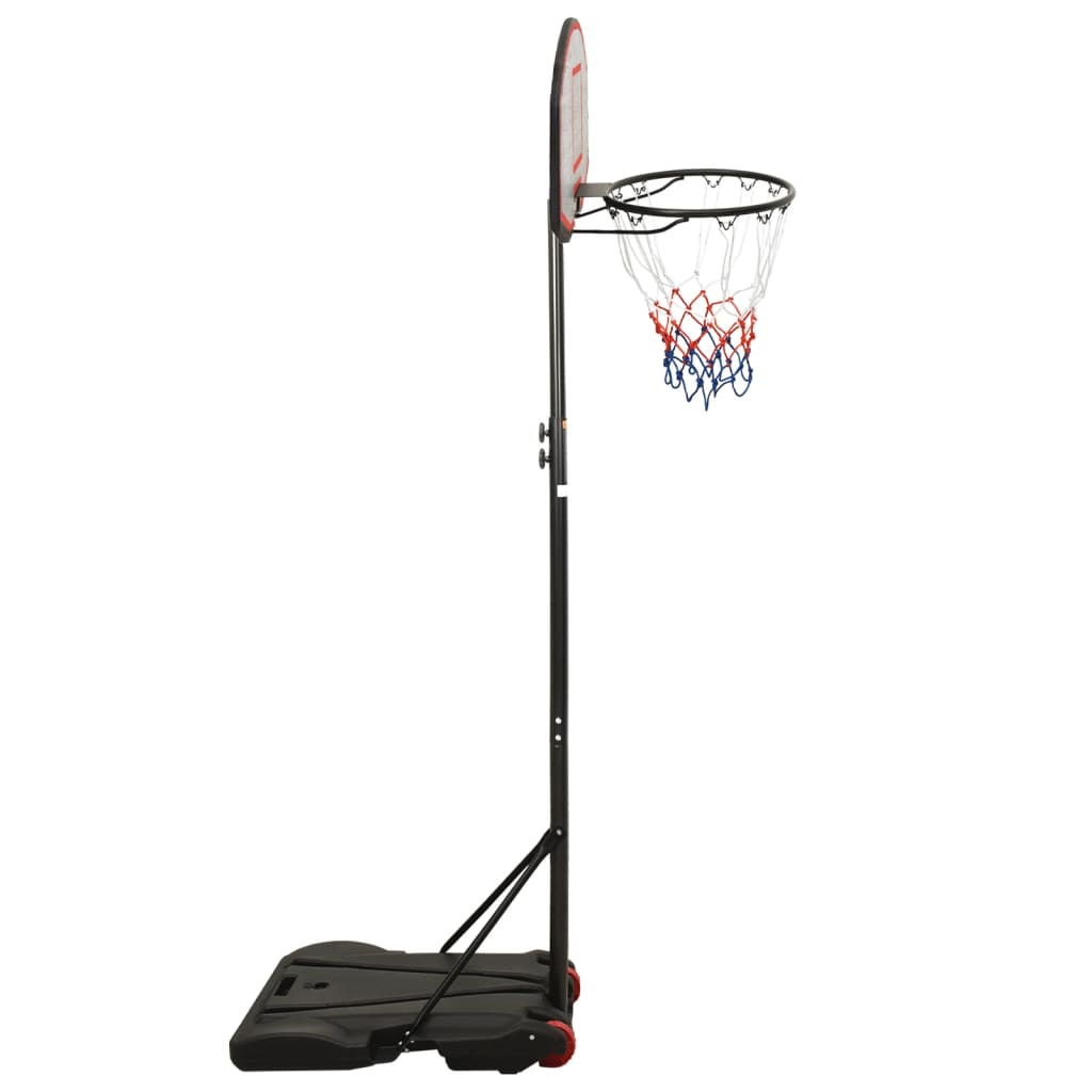 Basketbalstandaard 216-250 Cm Polyethyleen Zwart