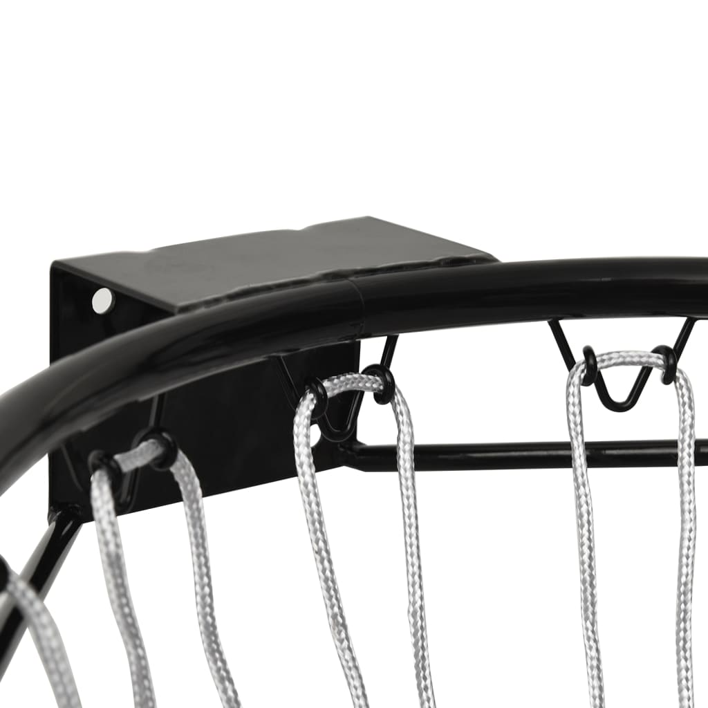 Basketbalring 39 Cm Staal Ø 39 cm Zwart