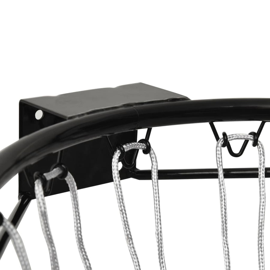 Basketbalring 39 Cm Staal Ø 39 cm Zwart