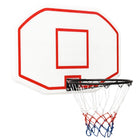Basketball backboard 109x71x3 cm polyethylene white