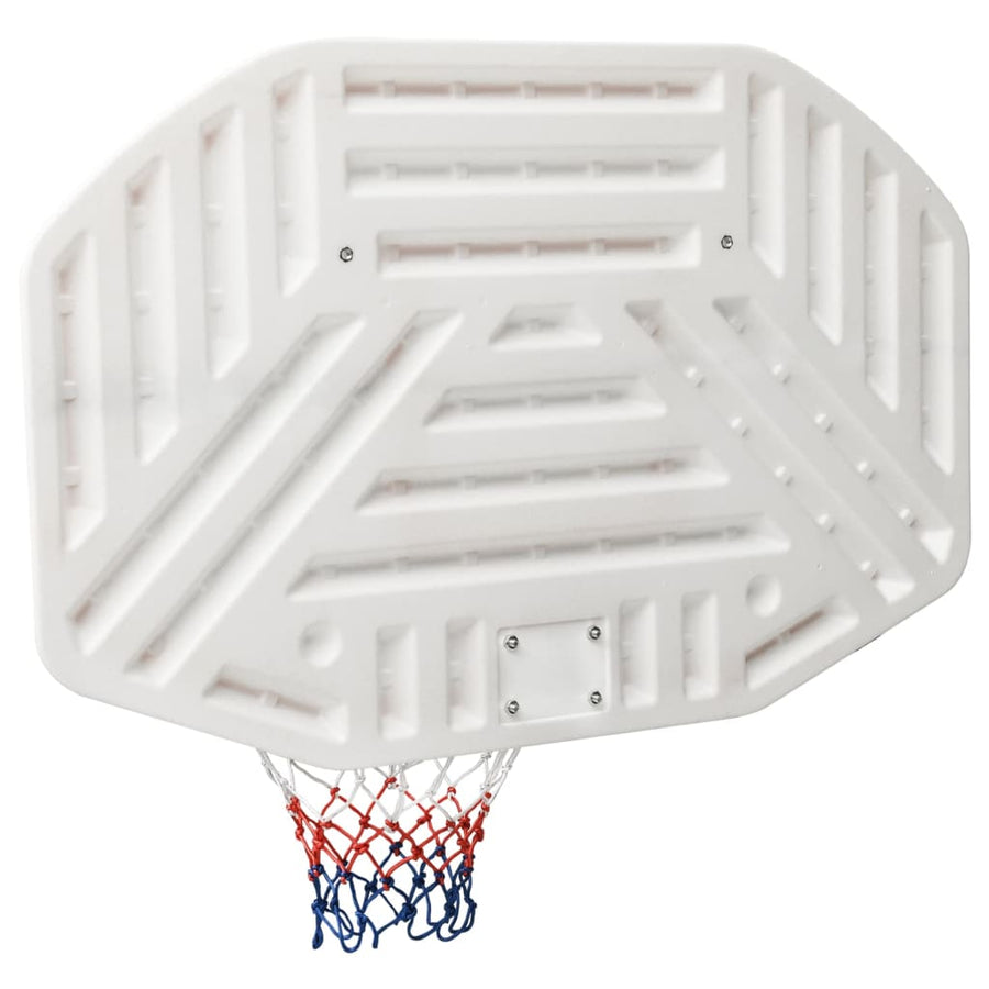 Basketbalbord Polyetheen 109 x 71 x 3 cm Wit