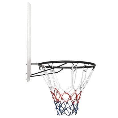 Basketbalbord Polyetheen 90 x 60 x 2 cm Wit