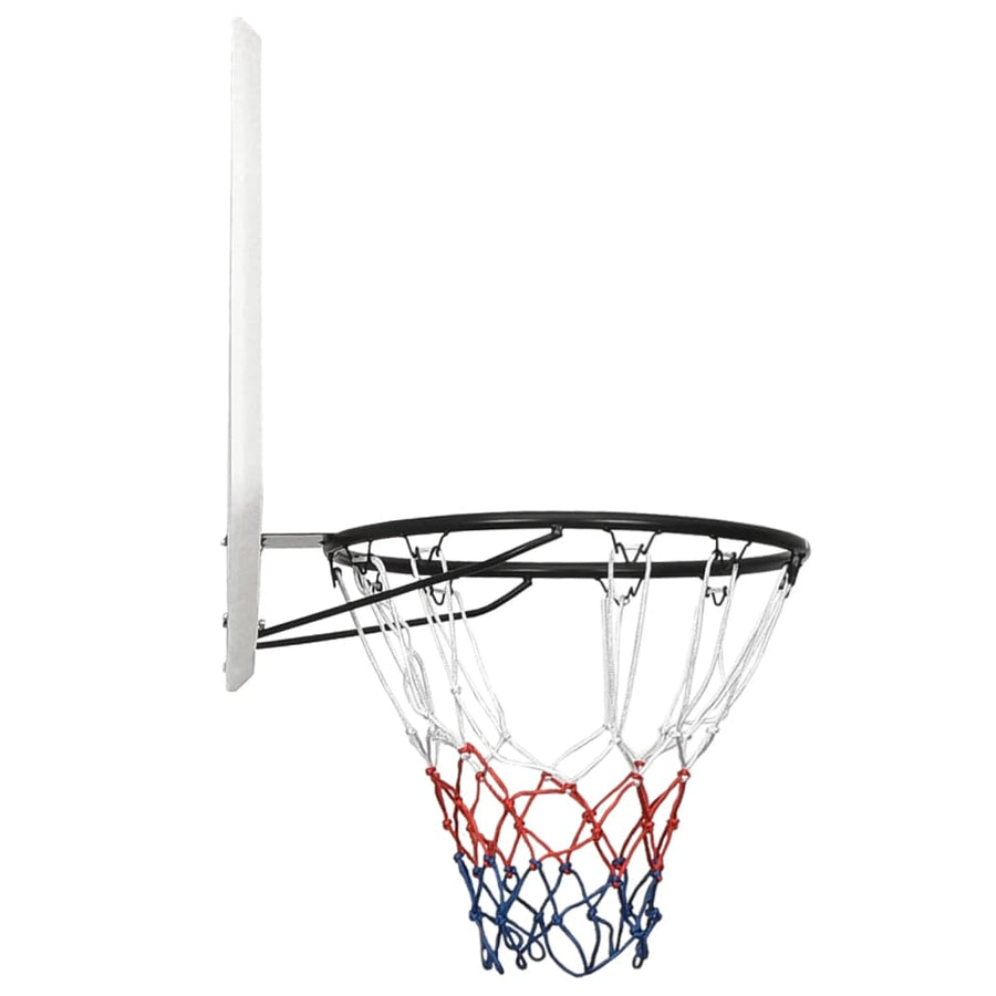 Basketbalbord Polyetheen 90 x 60 x 2 cm Wit