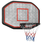 Basketbalbord 109x71x3 cm polyetheen