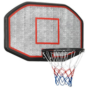 Basketbalbord 109x71x3 cm polyetheen