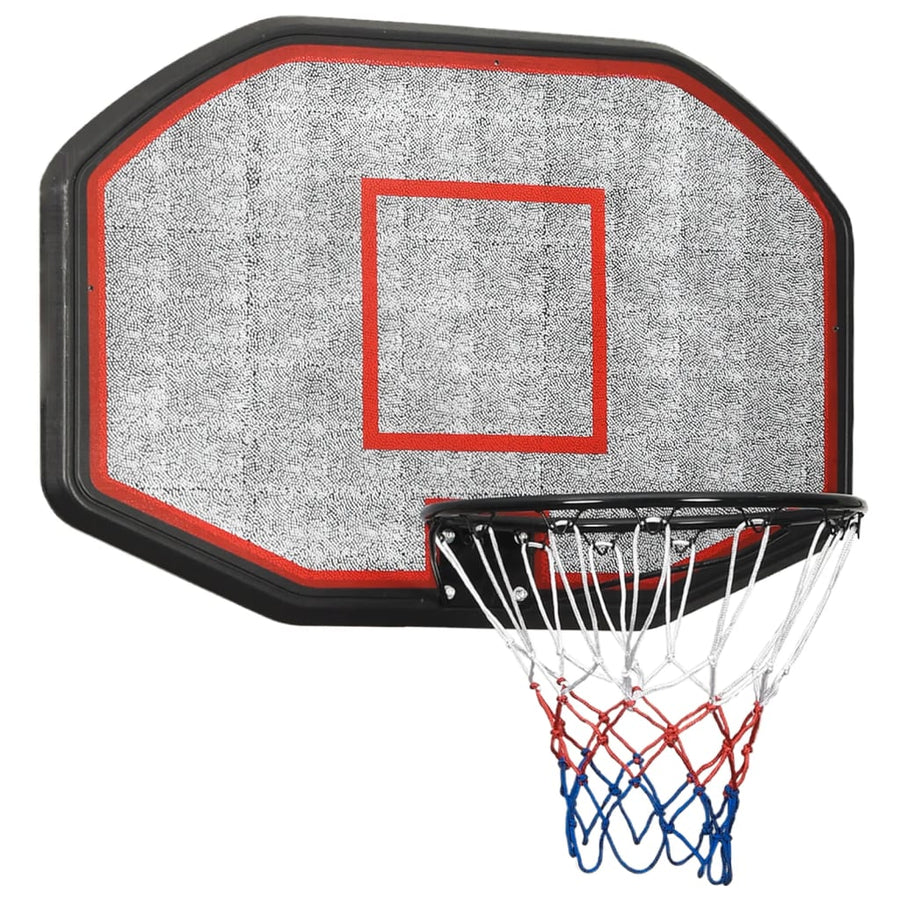 Basketbalbord Polyetheen 109 x 71 x 3 cm Zwart