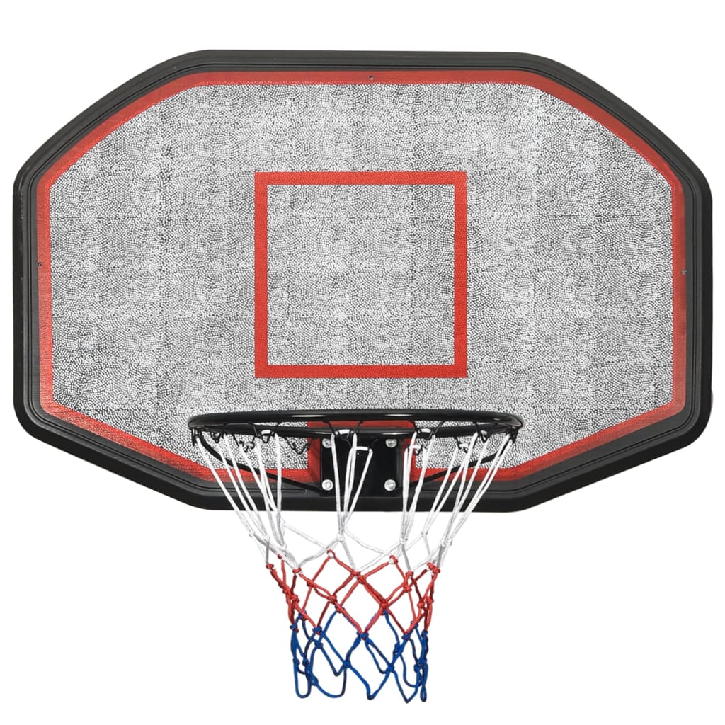Basketbalbord Polyetheen 109 x 71 x 3 cm Zwart