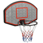 Basketball backboard 90x60x2 cm polyethylene black