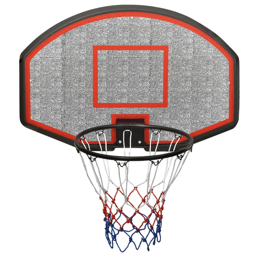 Basketbalbord Polyetheen 90 x 60 x 2 cm Zwart