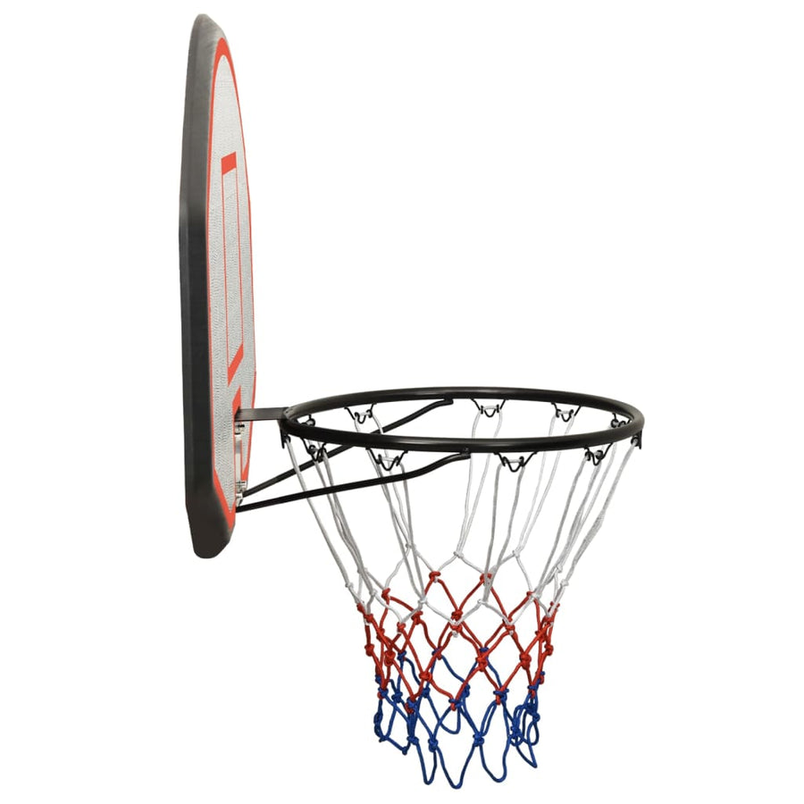 Basketbalbord Polyetheen 90 x 60 x 2 cm Zwart