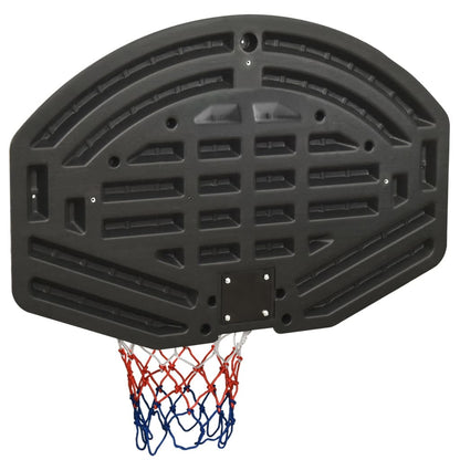 Basketbalbord Polyetheen 90 x 60 x 2 cm Zwart