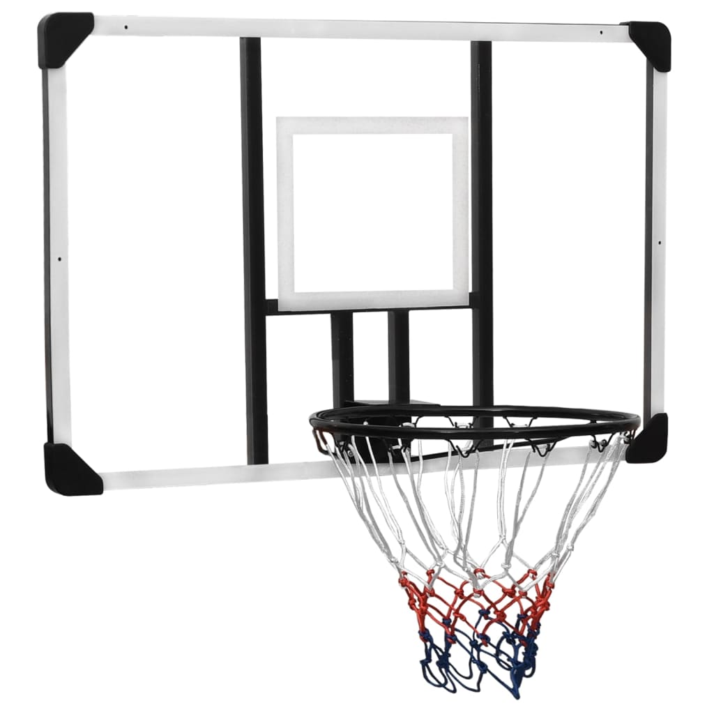 Basketbalbord Polycarbonaat Transparant 106 x 69 x 3 cm