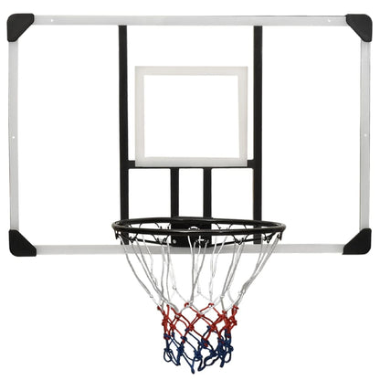 Basketbalbord Polycarbonaat Transparant 106 x 69 x 3 cm