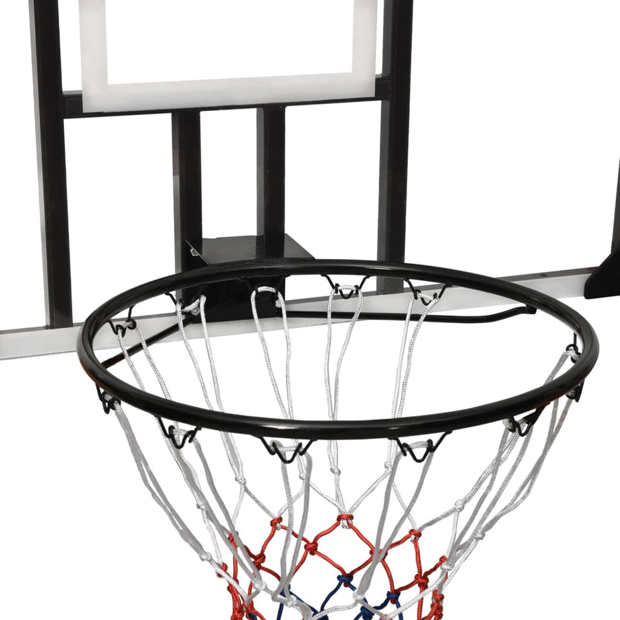 Basketbalbord Polycarbonaat Transparant 106 x 69 x 3 cm