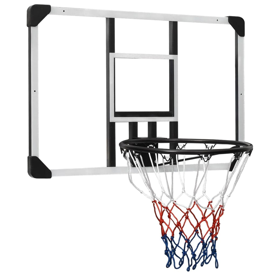 Basketbalbord 90X60X2,5 Cm Polycarbonaat Transparant 90 x 60 x 2.5 cm