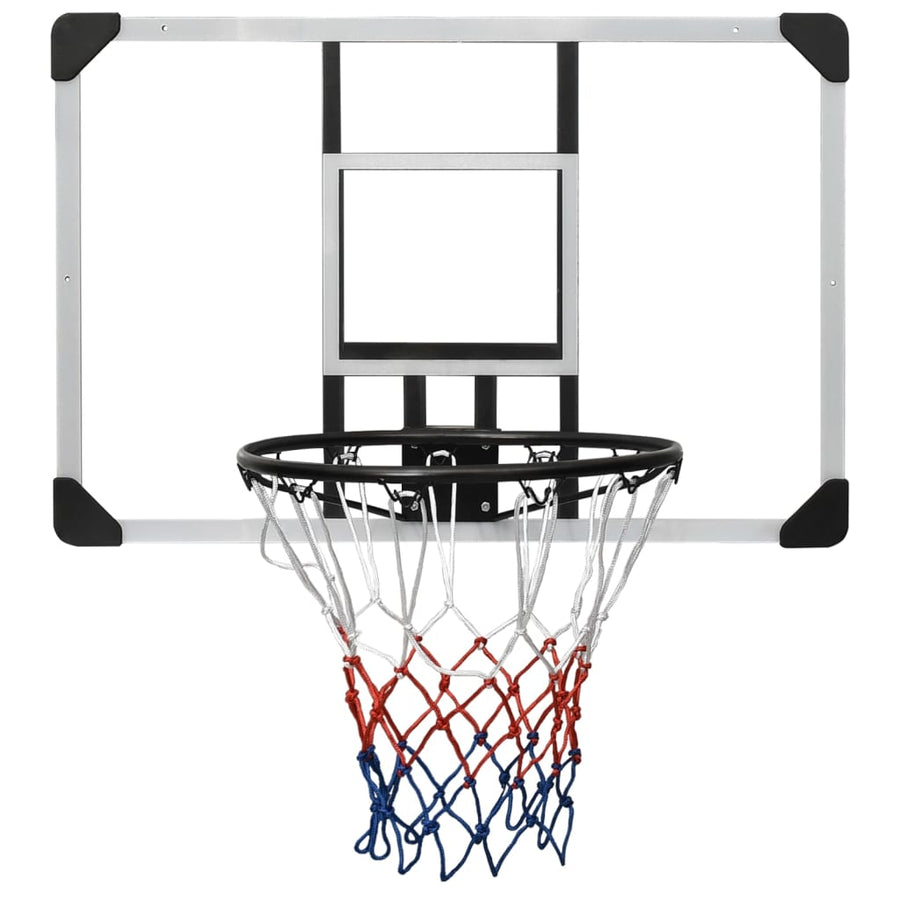 Basketbalbord 90X60X2,5 Cm Polycarbonaat Transparant 90 x 60 x 2.5 cm