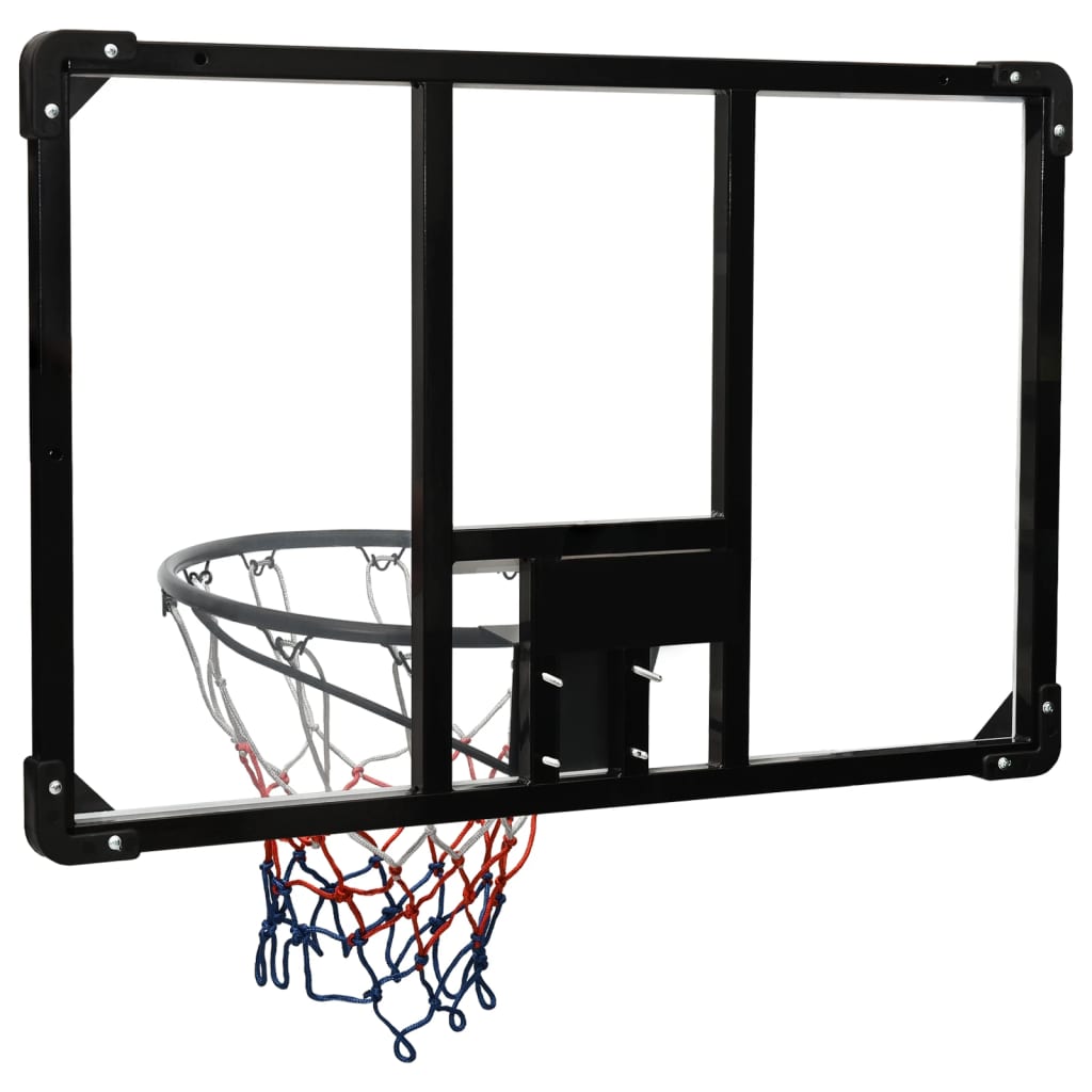 Basketbalbord 90X60X2,5 Cm Polycarbonaat Transparant 90 x 60 x 2.5 cm