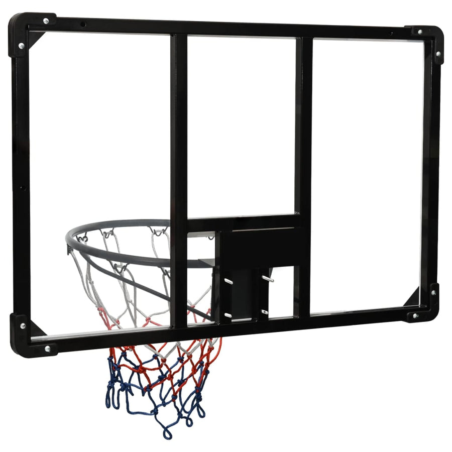 Basketbalbord 90X60X2,5 Cm Polycarbonaat Transparant 90 x 60 x 2.5 cm