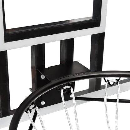 Basketbalbord 90X60X2,5 Cm Polycarbonaat Transparant 90 x 60 x 2.5 cm
