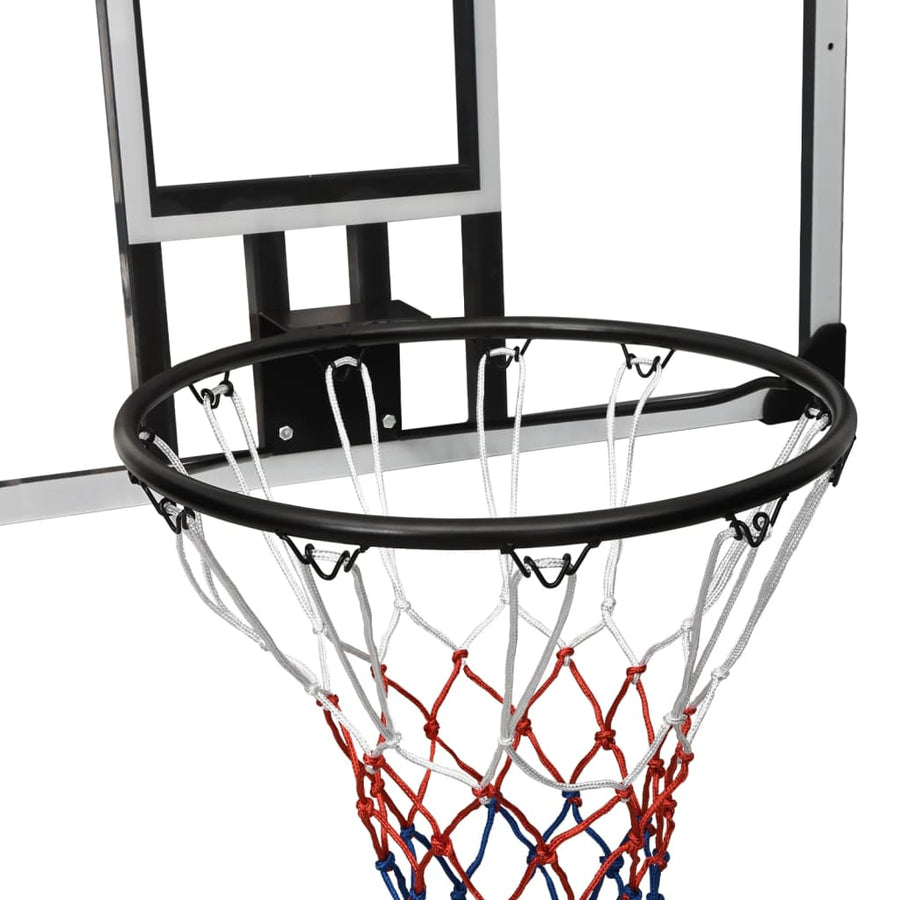 Basketbalbord 90X60X2,5 Cm Polycarbonaat Transparant 90 x 60 x 2.5 cm