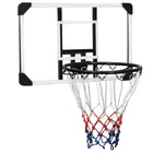 Basketball board 71x45x2.5 cm polycarbonate transparent