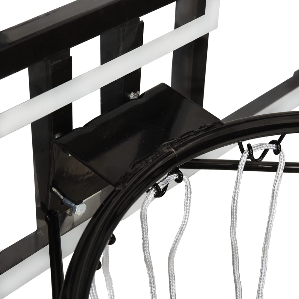 Basketbalbord 71X45X2,5 Cm Polycarbonaat Transparant 71 x 45 x 2.5 cm