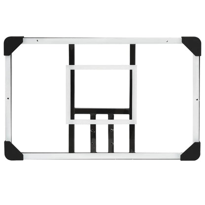 Basketbalbord 71X45X2,5 Cm Polycarbonaat Transparant 71 x 45 x 2.5 cm