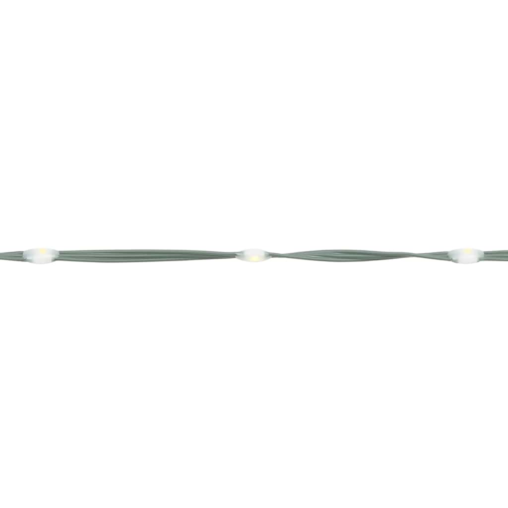 Kerstkegelboom warmwit 500 LED's 100x300 cm