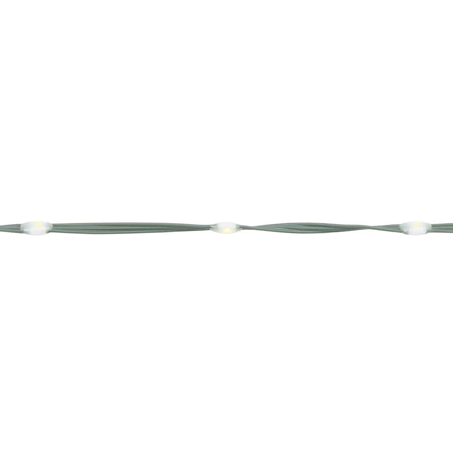 Kerstkegelboom warmwit 500 LED's 100x300 cm