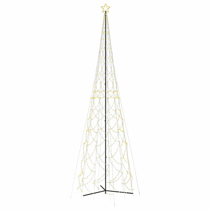 Kerstkegelboom warmwit 3000 LED's 230x800 cm