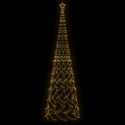 Kerstkegelboom warmwit 3000 LED's 230x800 cm