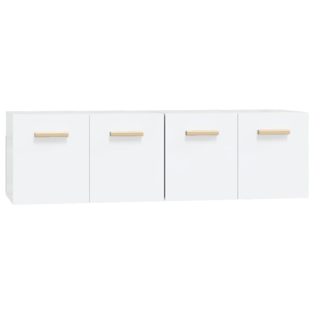 Wandkasten 2 St 60X36,5X35 Cm Bewerkt Hout 60 x 36.5 x 35 cm