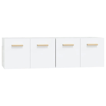 Wandkasten 2 St 60X36,5X35 Cm Bewerkt Hout 60 x 36.5 x 35 cm