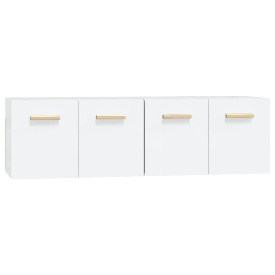 Wandkasten 2 St 60X36,5X35 Cm Bewerkt Hout 60 x 36.5 x 35 cm