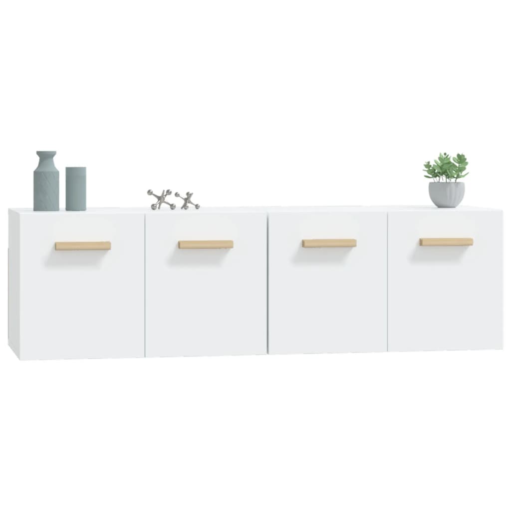 Wandkasten 2 St 60X36,5X35 Cm Bewerkt Hout 60 x 36.5 x 35 cm