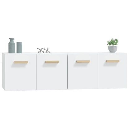 Wandkasten 2 St 60X36,5X35 Cm Bewerkt Hout 60 x 36.5 x 35 cm