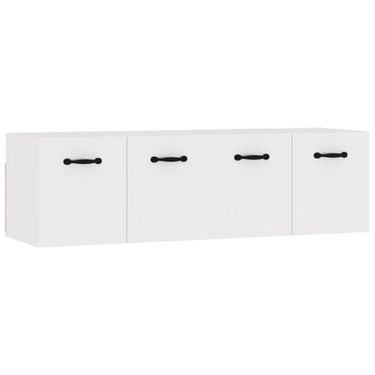 Wandkasten 2 St 80X35X36,5 Cm Bewerkt Hout 80 x 35 x 36.5 cm