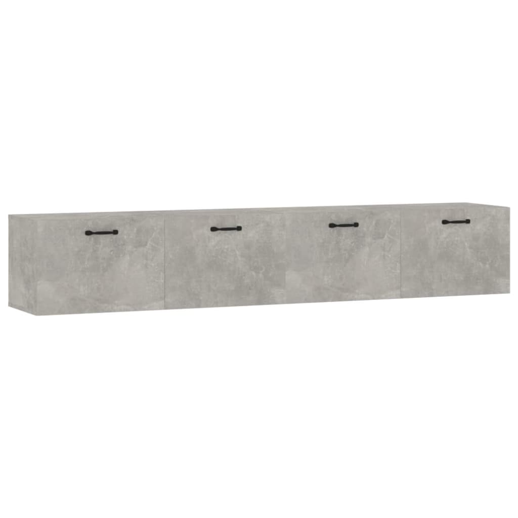 Wandkasten 2 St 100X36,5X35 Cm Bewerkt Hout 100 x 36.5 x 35 cm