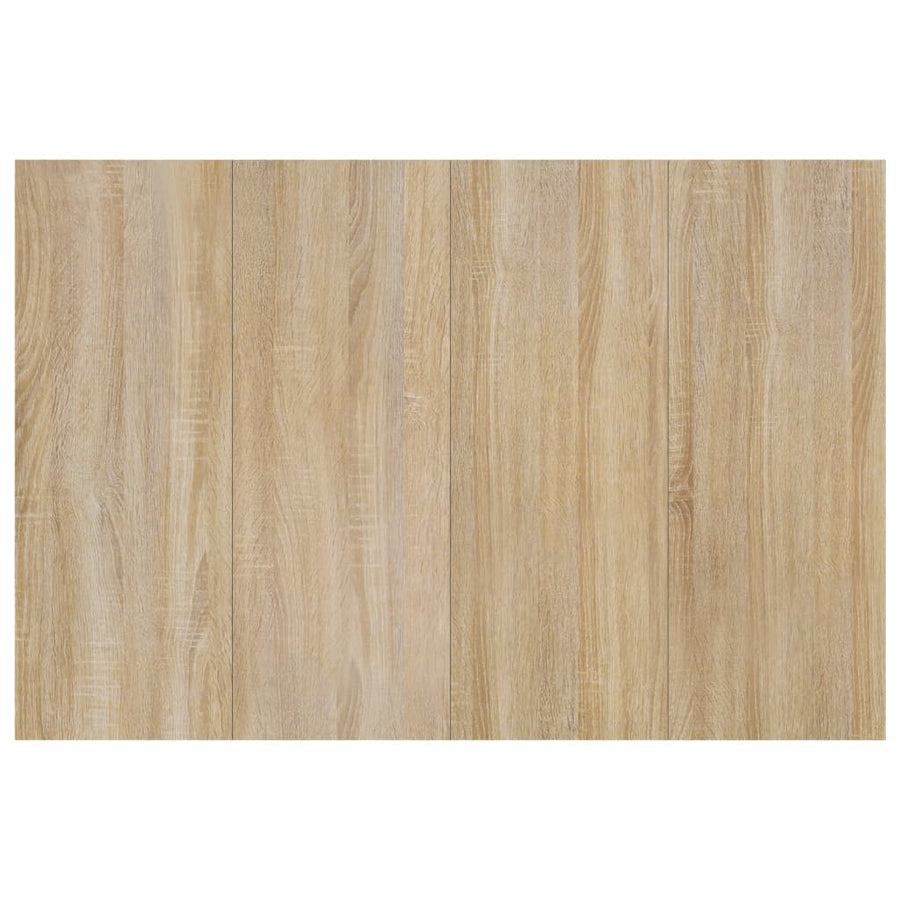 Hoofdbord Met Kastjes Bewerkt Hout Kleurig 1 Sonoma eiken