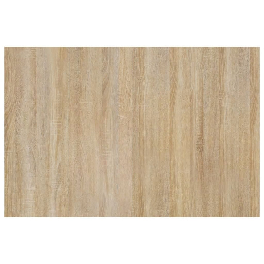 Hoofdbord Met Kastjes Bewerkt Hout Kleurig 1 Sonoma eiken