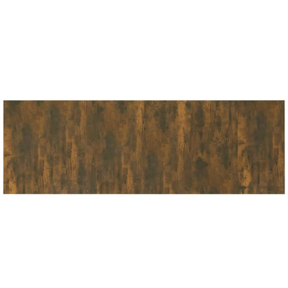Hoofdbord Met Kastjes Bewerkt Hout Gerookt Eikenkleurig