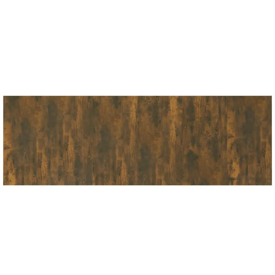 Hoofdbord Met Kastjes Bewerkt Hout Gerookt Eikenkleurig
