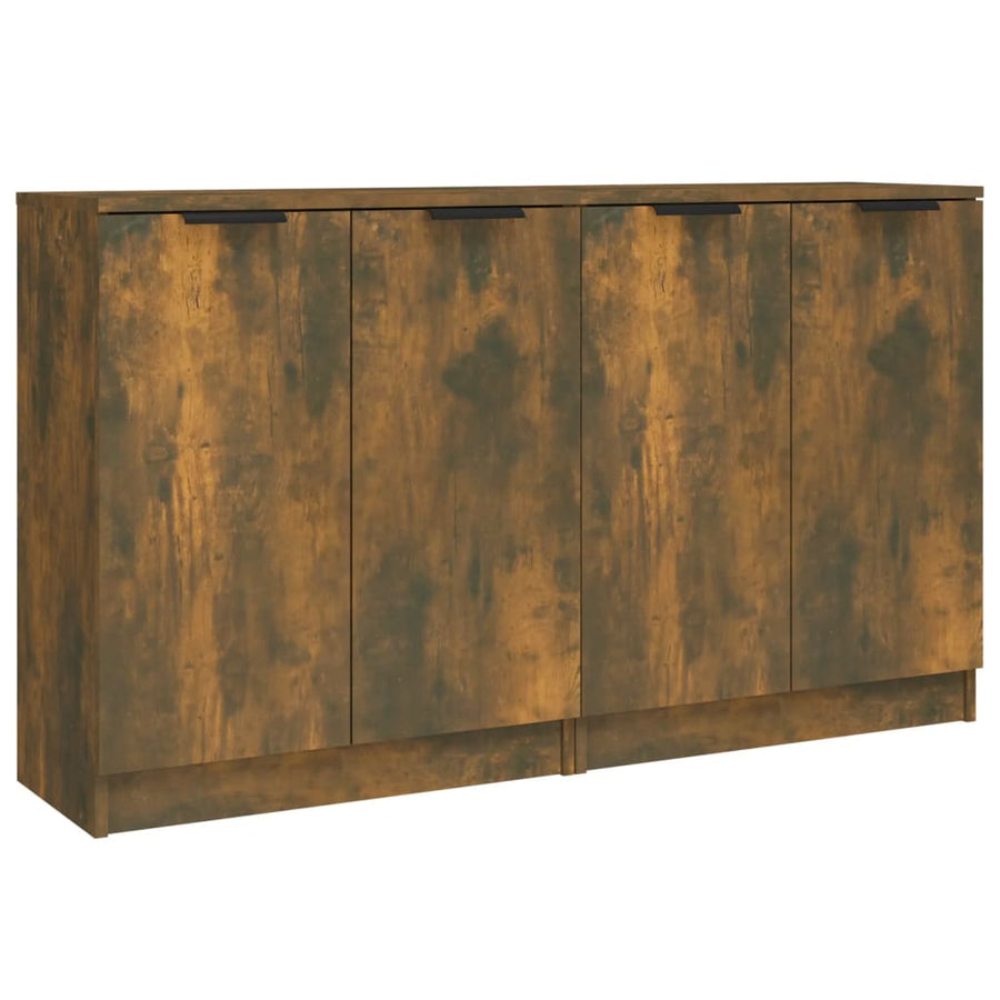 Dressoirs 60X30X70 Cm Bewerkt Hout Kleurig Gerookt eiken