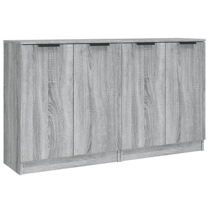 Dressoirs 60X30X70 Cm Bewerkt Hout Eikenkleur Grijs sonoma
