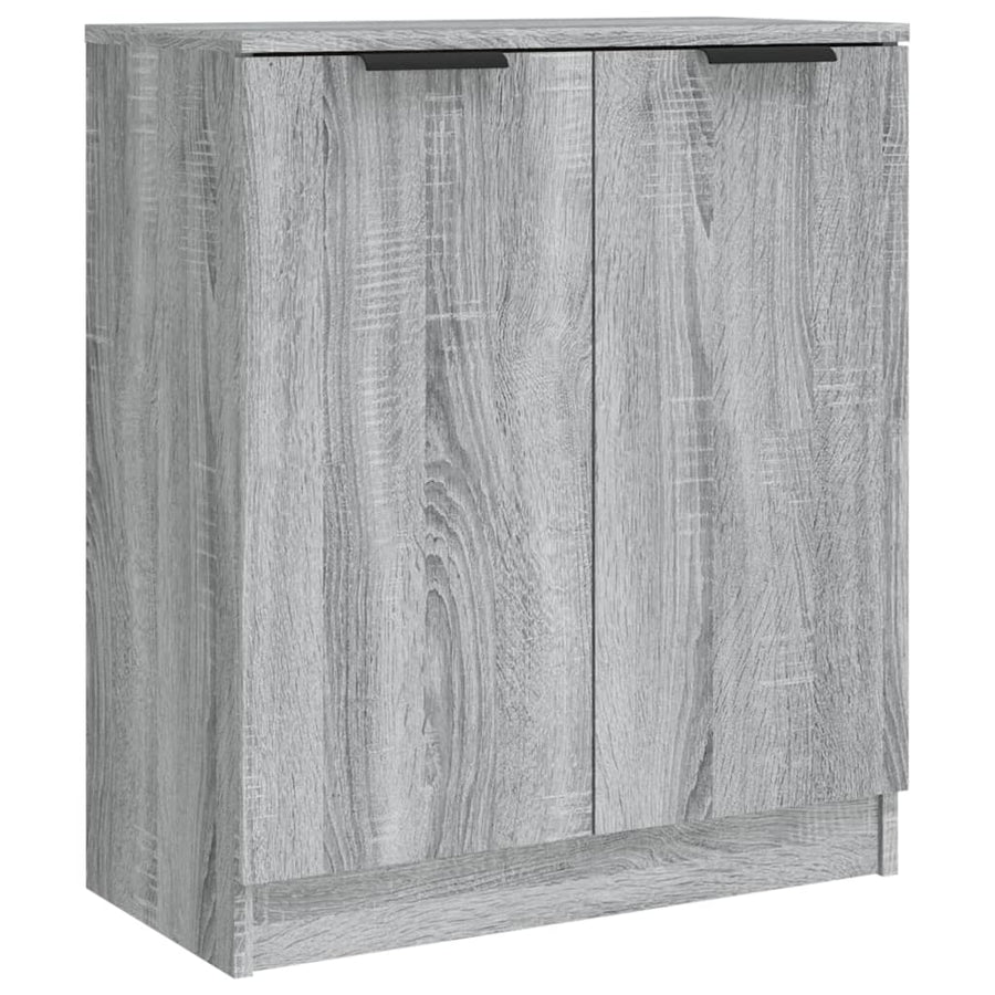 Dressoirs 60X30X70 Cm Bewerkt Hout Eikenkleur Grijs sonoma