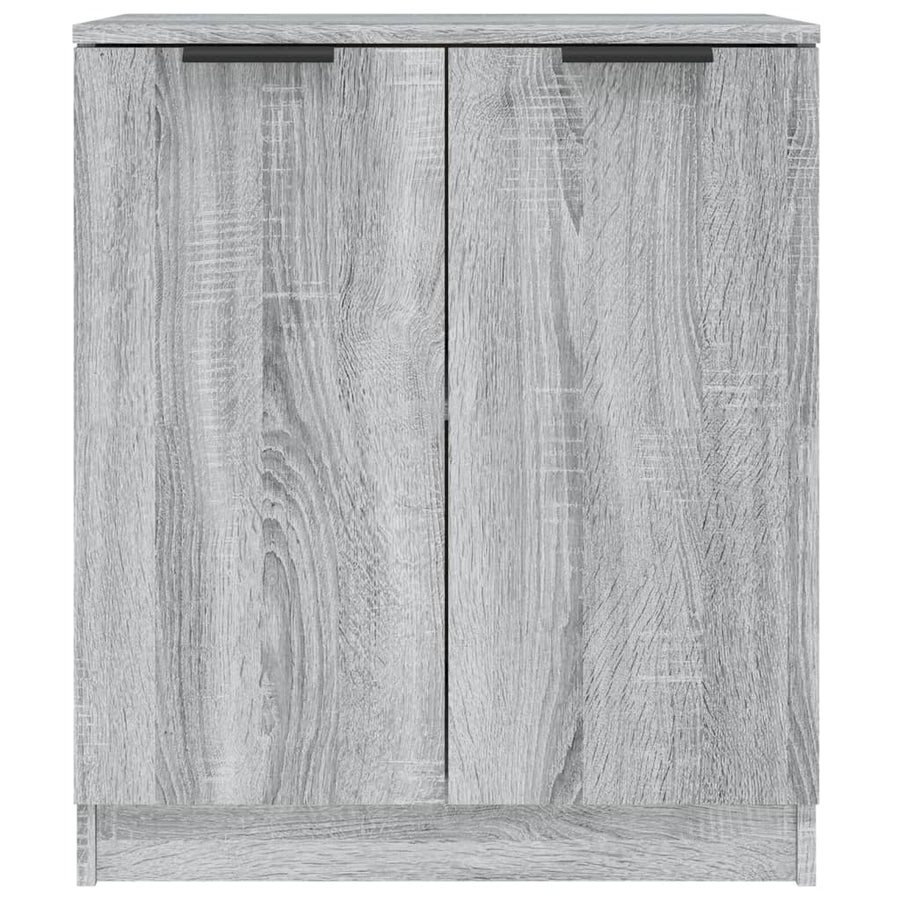 Dressoirs 60X30X70 Cm Bewerkt Hout Eikenkleur Grijs sonoma