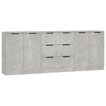 Dressoirs Bewerkt Hout Betongrijs