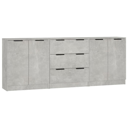 Dressoirs Bewerkt Hout Betongrijs