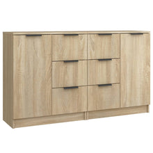 Dressoirs 2 St 60X30X70 Cm Bewerkt Hout Sonoma Eikenkleurig
